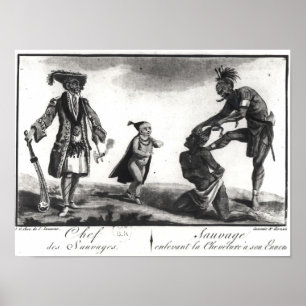 Poster O Chefe dos Savages a escalar o inimigo