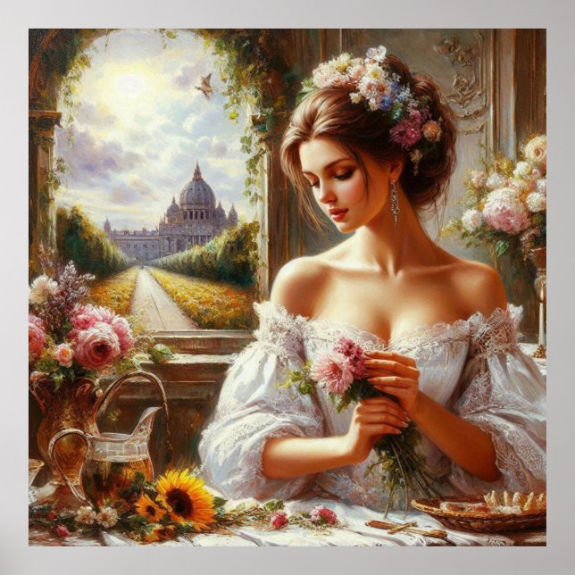 Poster O cheiro das flores (Frente)