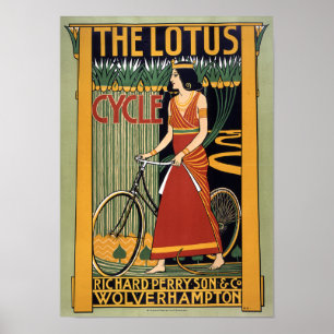Pôster O ciclo de Lotus, 1896