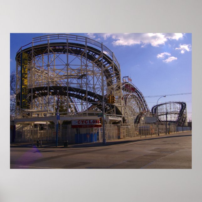 Poster "O Ciclone Na Hibernação" (Frente)