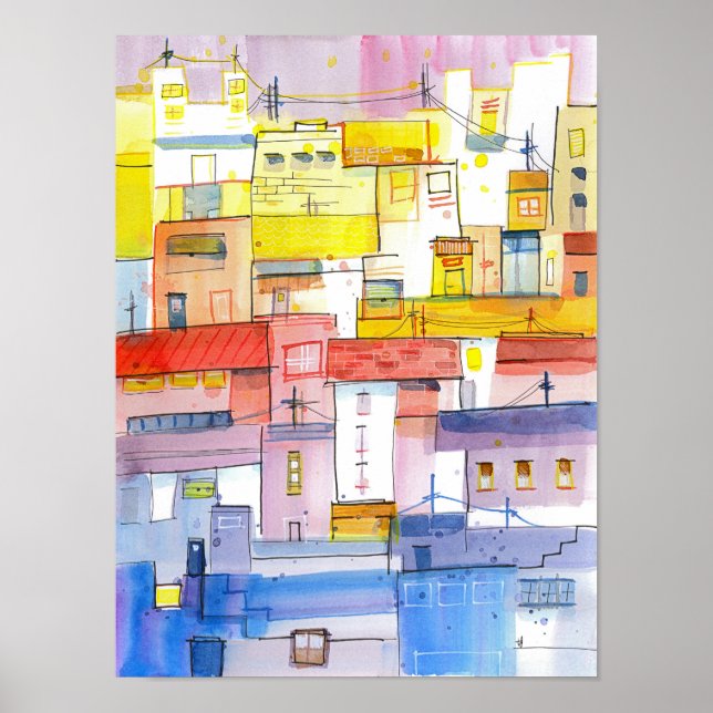 Poster O Cidade (Frente)