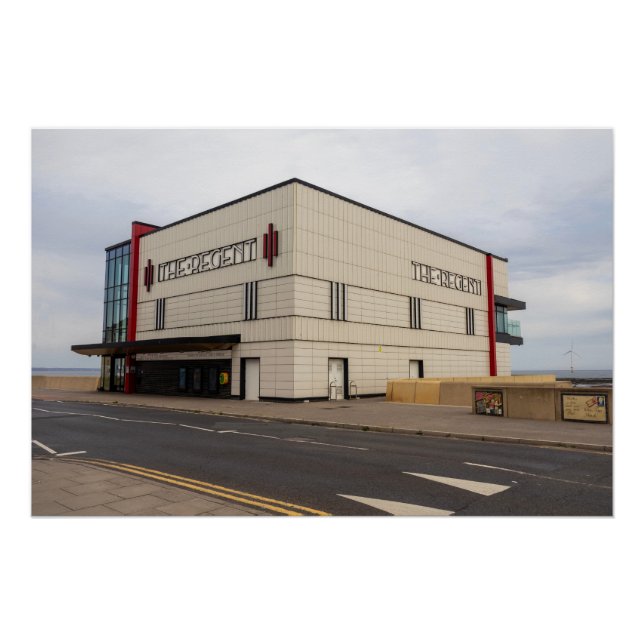 Pôster O Cinema Regente, Redcar (Frente)