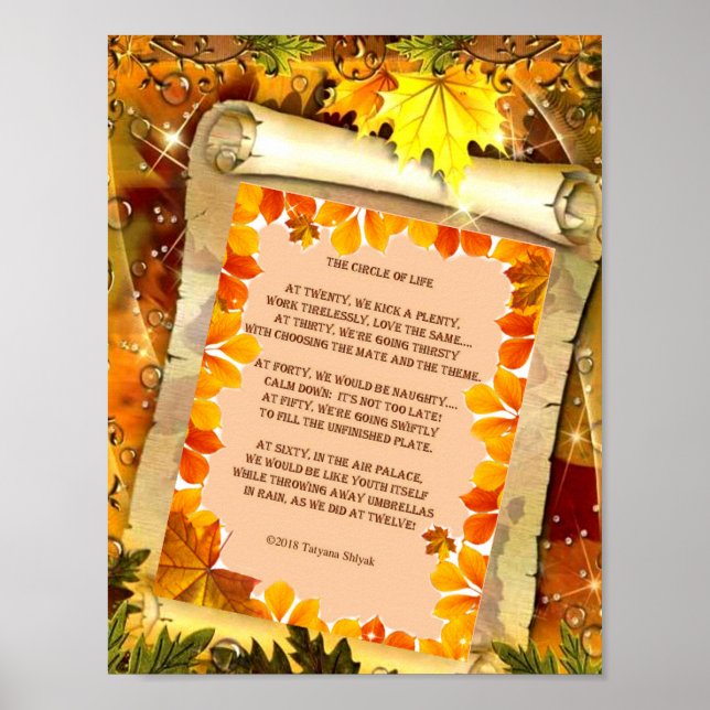 Poster O Círculo da Vida (Frente)