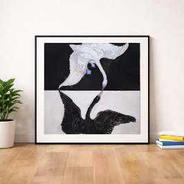 Poster O Cisne No.1, Grupo IX SUW, Hilma af Klint