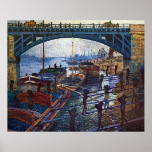Poster O Coalmen de Claude Monet