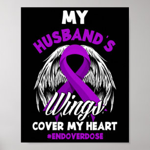 Poster O Cobrir das Asas do Meu Marido Extremidade do Cor