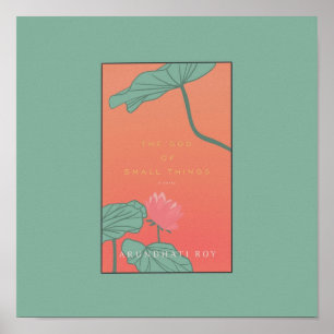 Poster O Cobrir do Livro do Deus das Coisas Pequenas