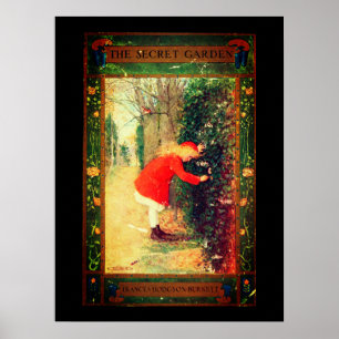 Poster O Cobrir do Livro do Jardim Secreto de 1911 POST