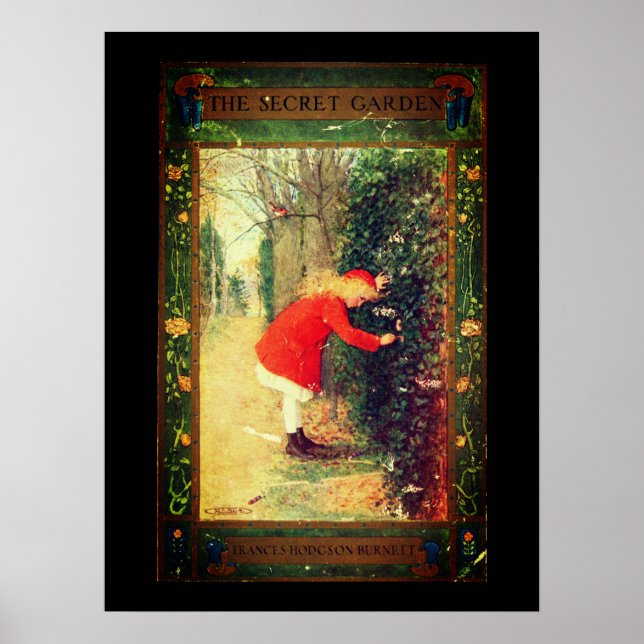 Poster O Cobrir do Livro do Jardim Secreto de 1911 | POST (Frente)