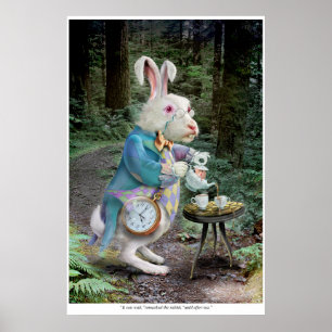 Poster O coelho branco de Alice