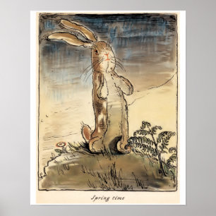 Poster O Coelho de Veludo, Primavera