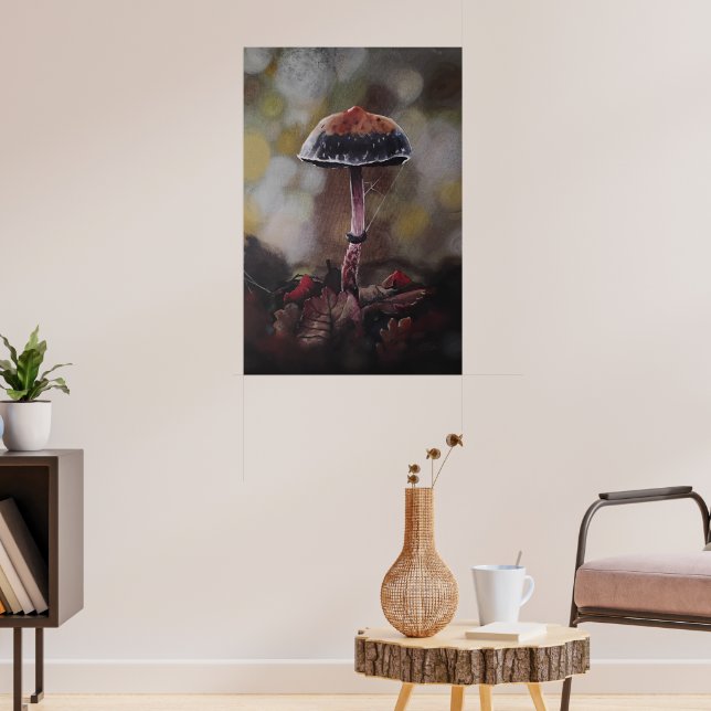 Poster O Cogumelo Ferido (Sala de Estar 3)