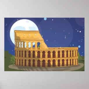 Poster O Coliseu de Roma