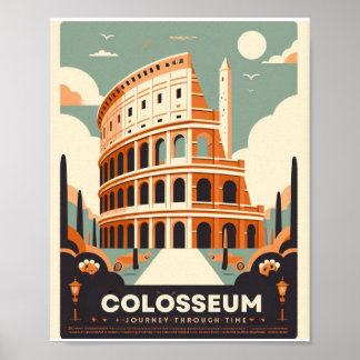 Poster O Colósio: Ícone Majestoso da Roma Antiga