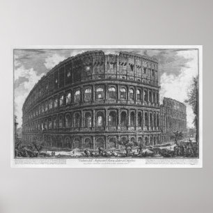 Poster O Colosseum por Giovanni Battista Piranesi