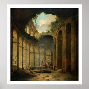 Poster O Colosseum, Roma (óleo em canvas)