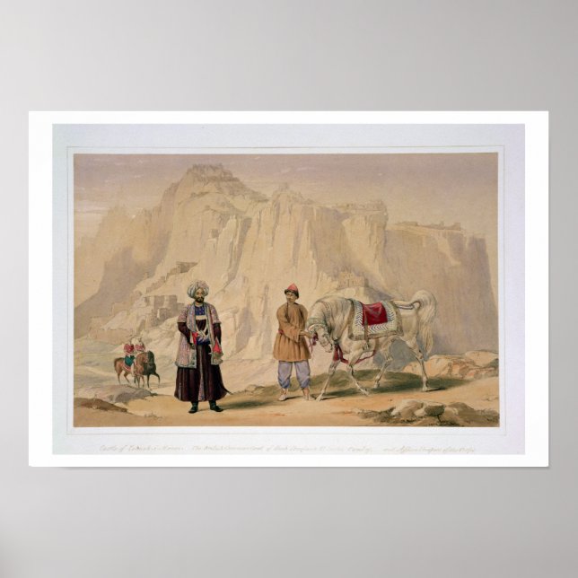 Pôster O Comandante Britânico da segundo de Shah Shoojan  (Frente)