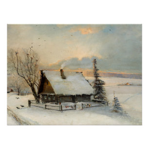 Pôster O começo da Primavera Alexei Savrasov