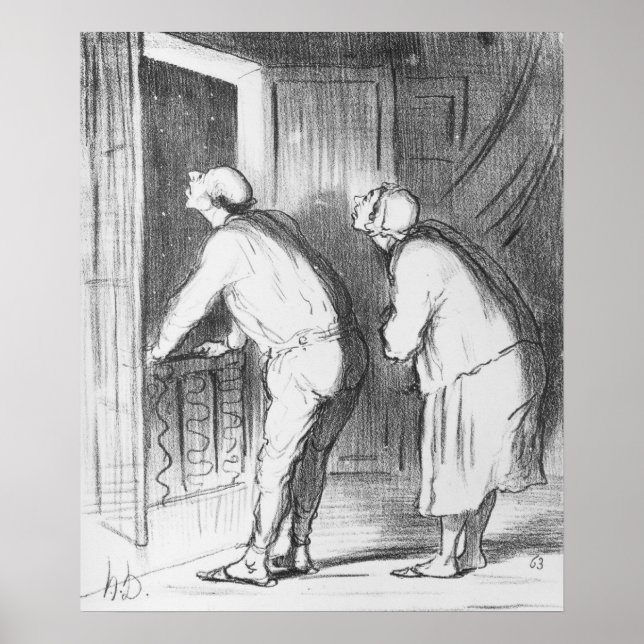 Pôster O cometa, A noite antes da 13 de junho (Frente)