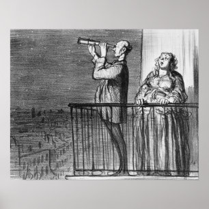 Poster O cometa, incredules de Parisiens