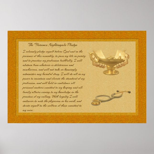 Poster O Compromisso Florence Nightingale (Frente)