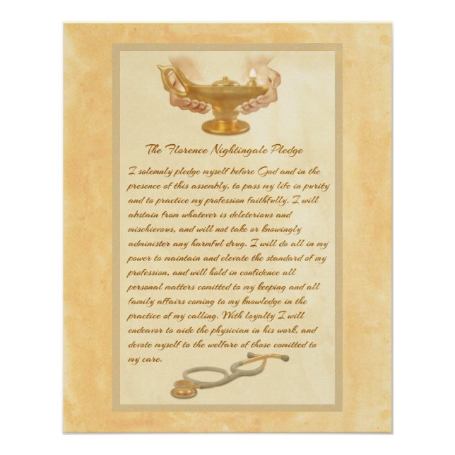 Pôster O Compromisso Florence Nightingale (Frente)