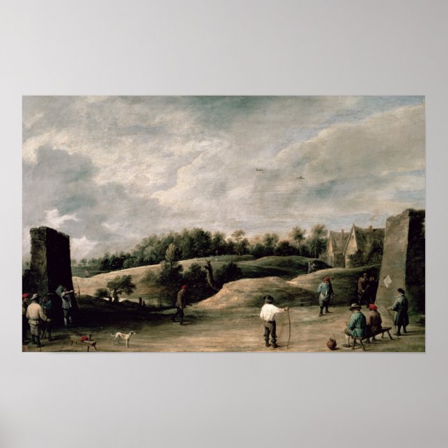 Pôster O Concurso de Arqueação (Frente)