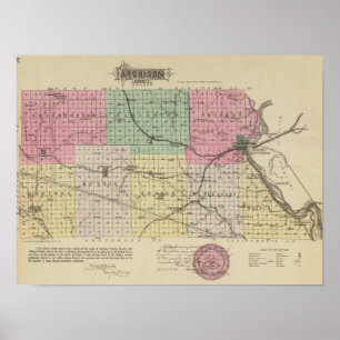 Poster O Condado de Atchison, Kansas