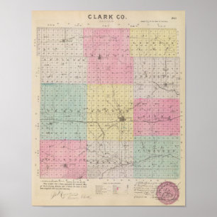 Poster O Condado de Clark, Kansas