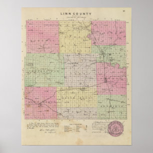 Pôster O Condado de Linn, Kansas