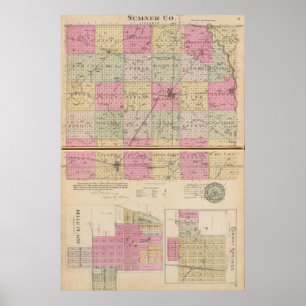 Pôster O Condado de Sedgwick, Conway e Belle Plaine,