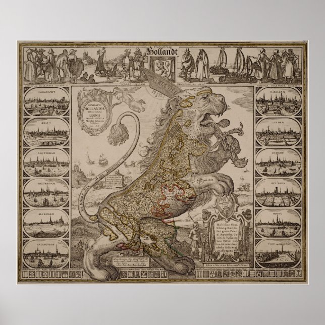 Poster O condado Holland (Frente)