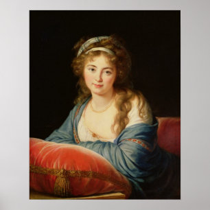 Poster O condessa Catherine Vassilievna Skavronskaia