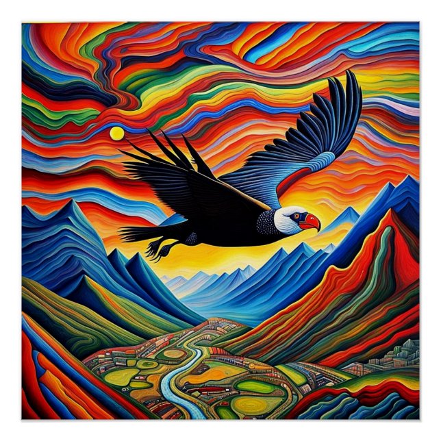 Pôster O Condor Em Crise (Frente)