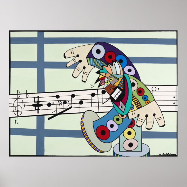 Poster "O Condutor" por Ruchell Alexander (Frente)