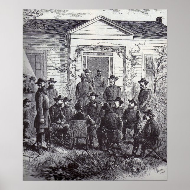 Pôster O Conselho de Sherman da guerra (Frente)