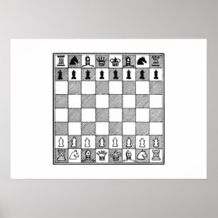 Poster O conselho de xadrez