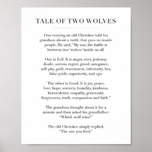 Poster O Conto de Dois Lobos