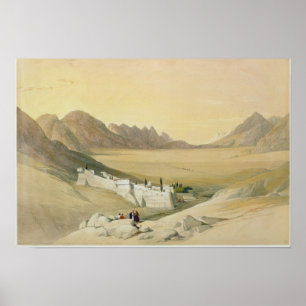 Poster O convento de St. Catherine, monte Sinai