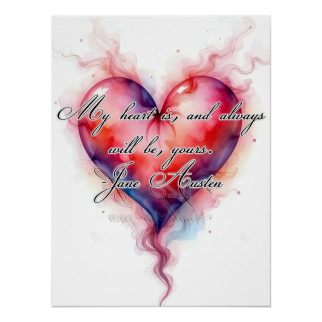 Pôster O Coração de Austin (Frente)