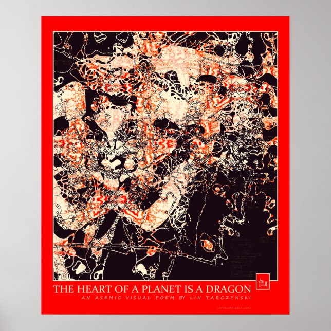 Pôster O coração de um planeta é um dragão, V. 2 (Frente)