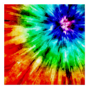 Pôster O Corante Atende à Aquarela