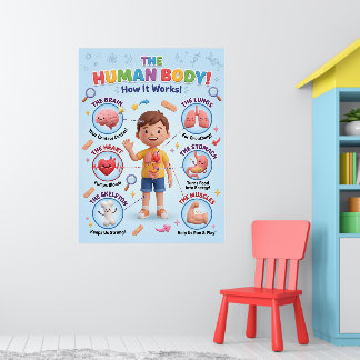 Poster O Corpo Humano
