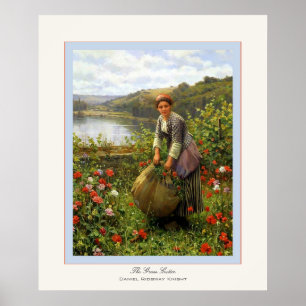 Pôster O Cortador de Grass ~ Daniel Ridgway Knight