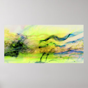 Pôster O cosmos acende abstrato