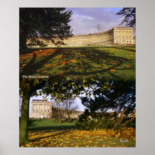 Poster O Crescente Real, Bath.