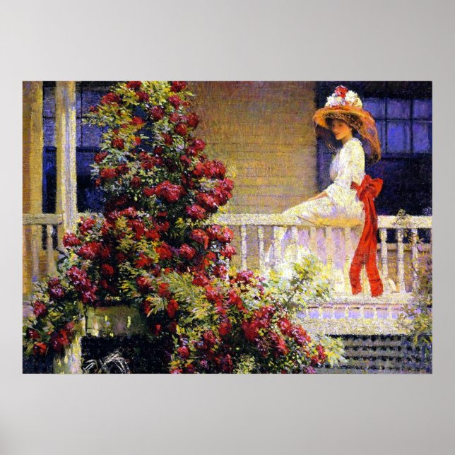 Pôster O Crimson Rambler (Frente)