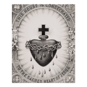 Pôster O Cristo de Jesus mais sagrado