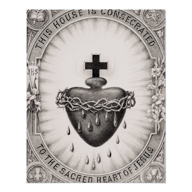 Pôster O Cristo de Jesus mais sagrado (Frente)