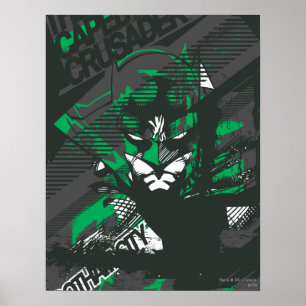 Poster O Cruzador Capeado de Gotham